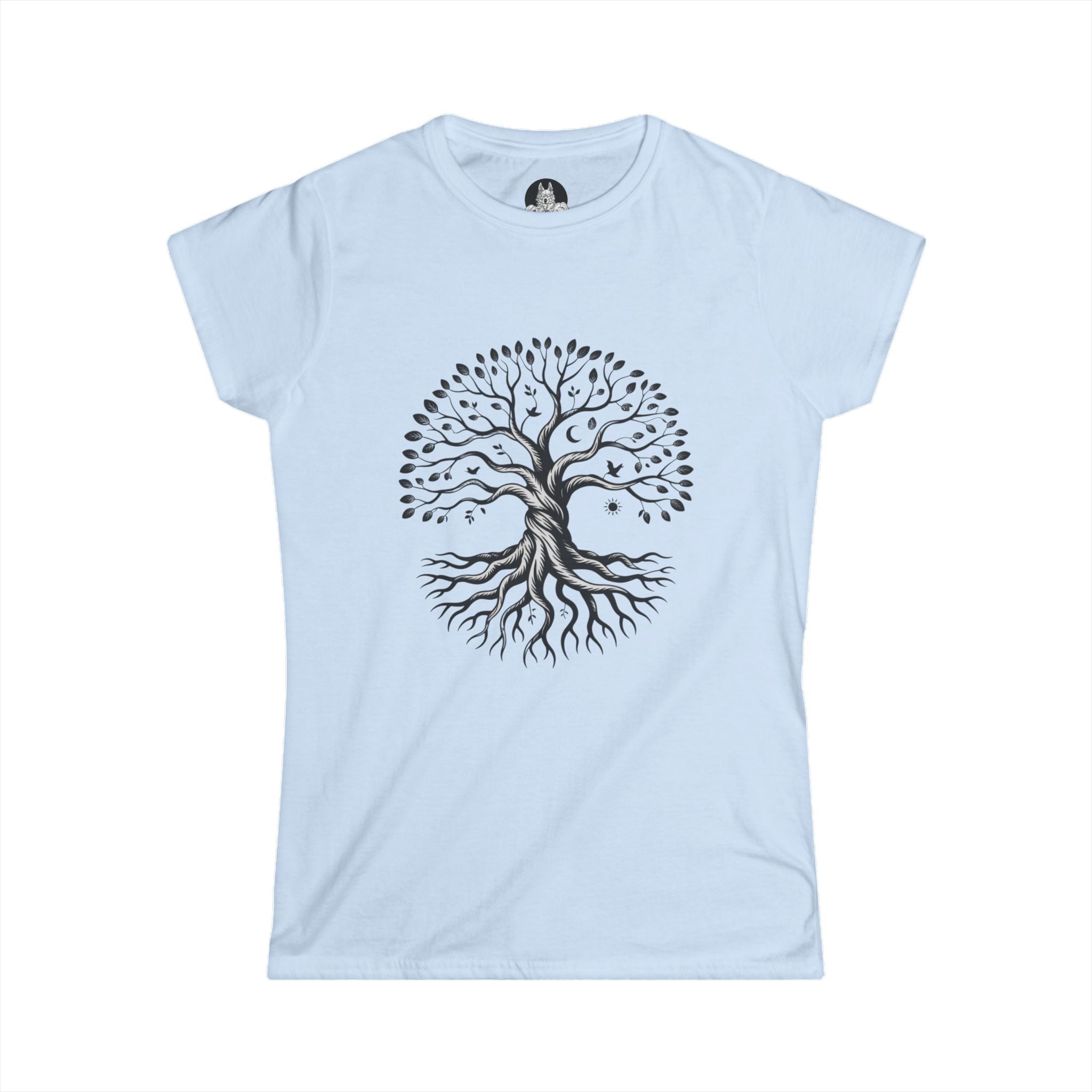 Tree of Life Illustration Tee | Roots and Branches Botanical Shirt