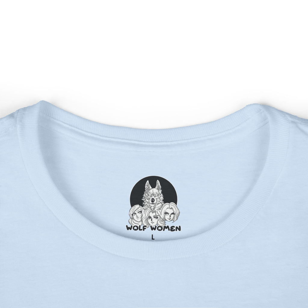 Women's Soft style Tee: Be Still My Shadow