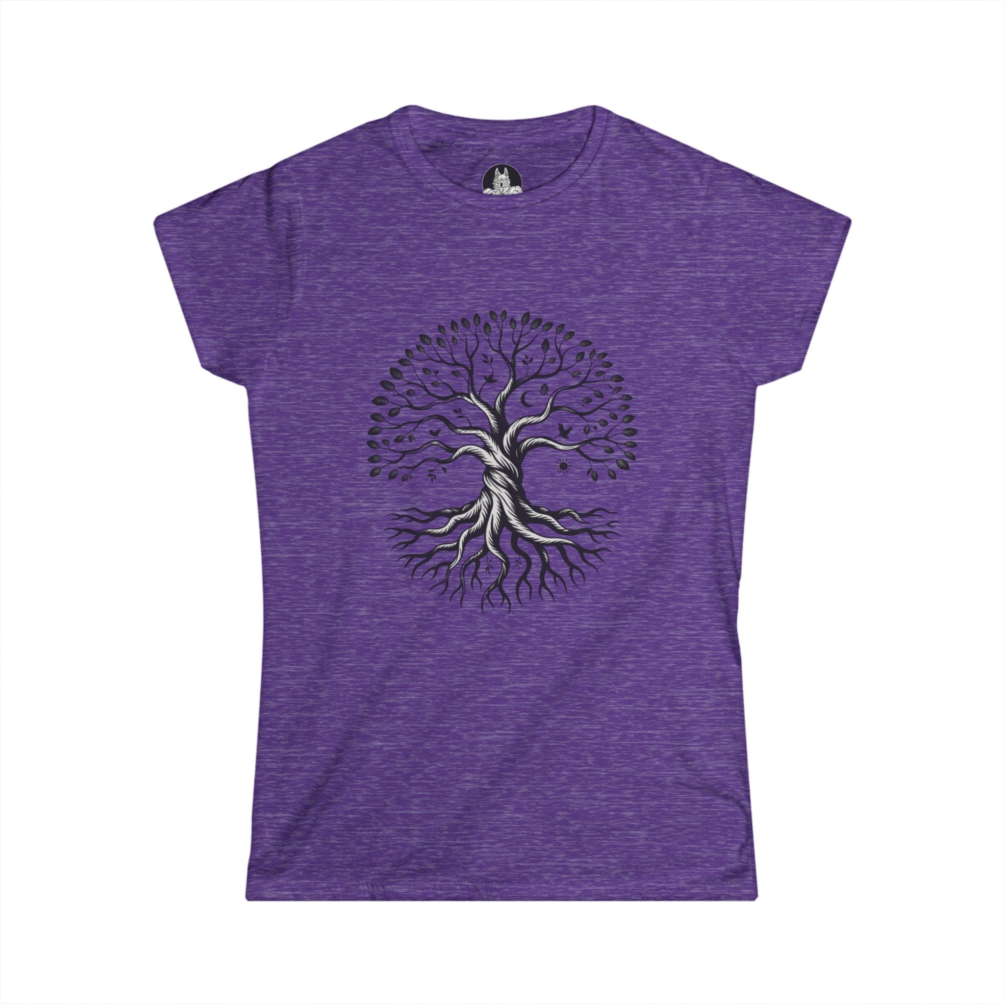 Tree of Life Illustration Tee | Roots and Branches Botanical Shirt