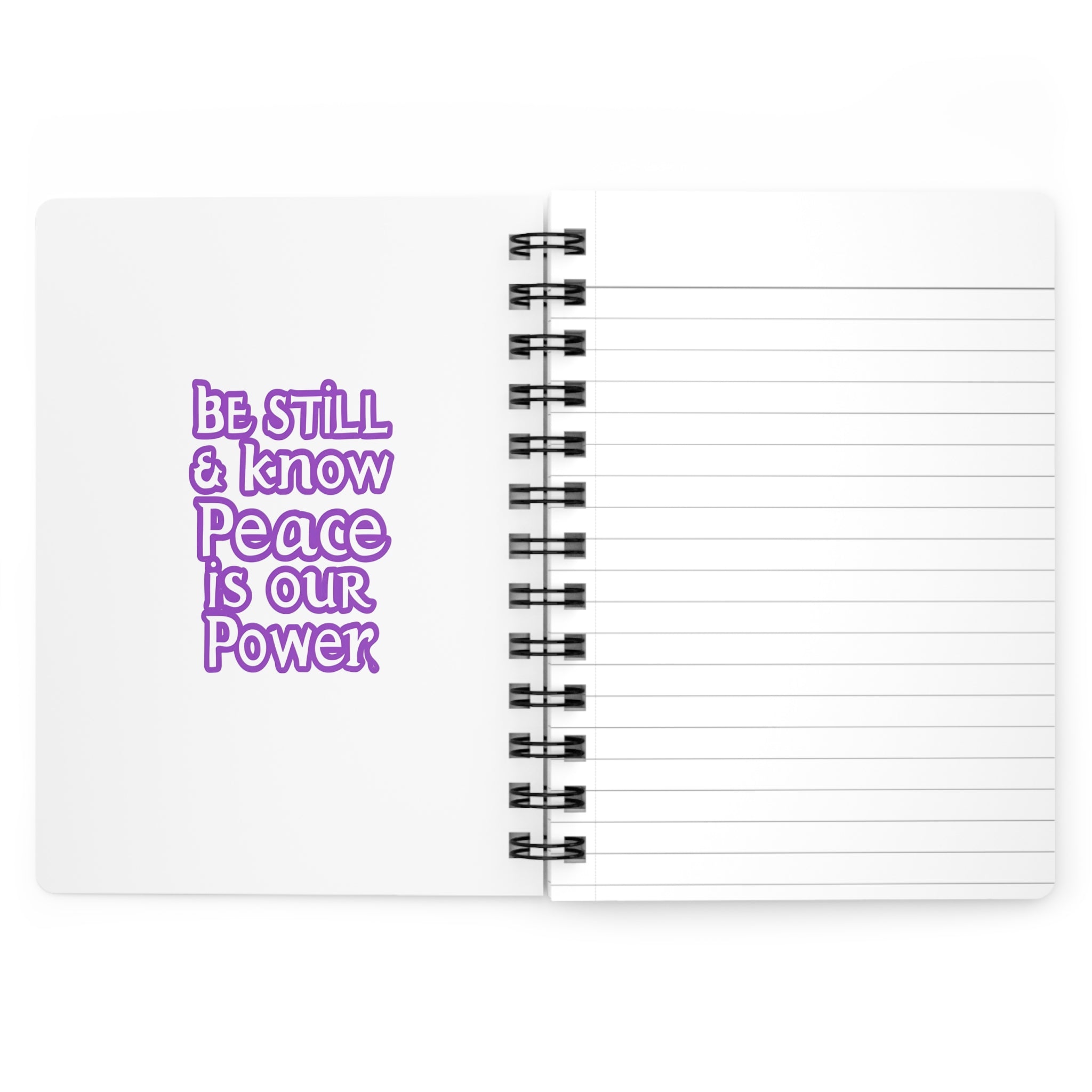 Divine Diva Spiral Journal — Fashionable Bow Portrait Notebook ("Divine Diva")