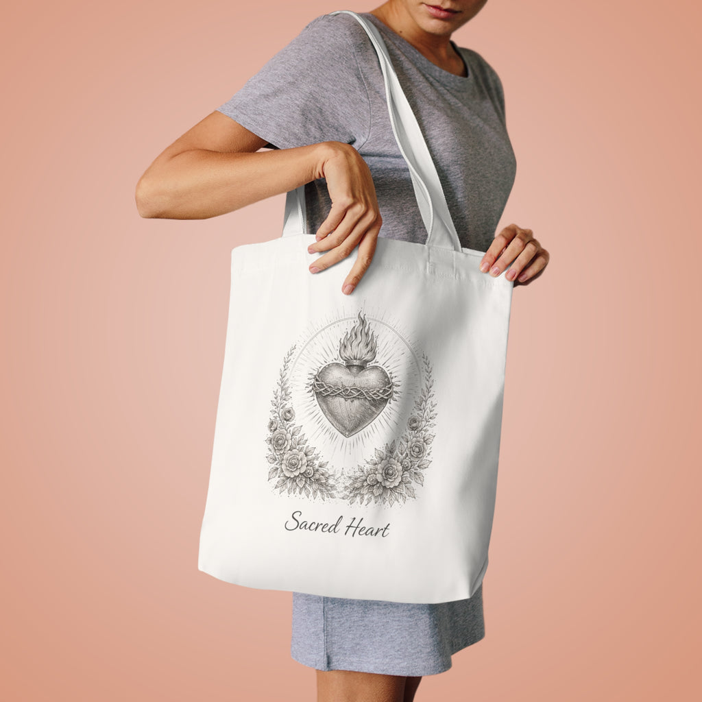 Sacred Heart Tote — Carry What Matters