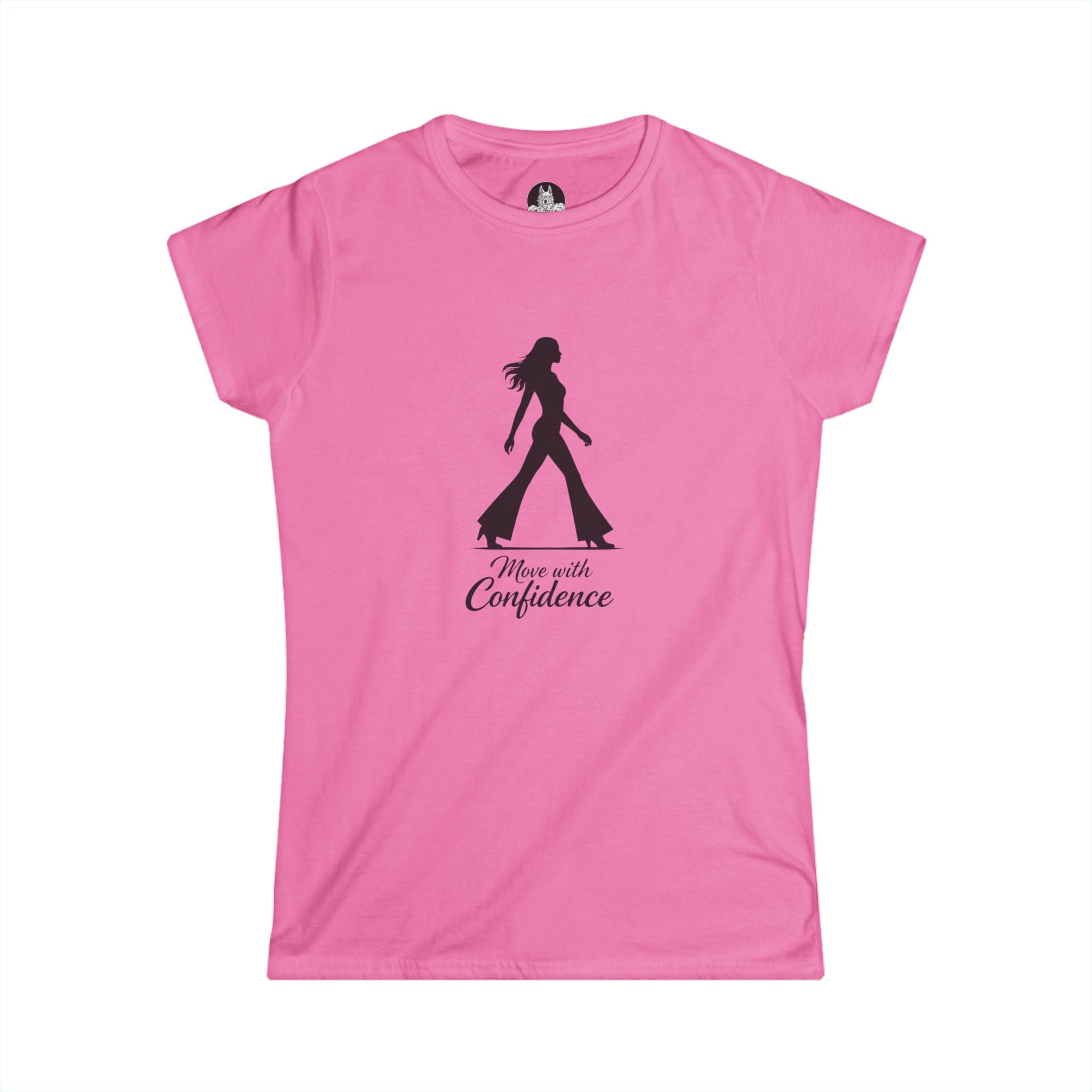 Move with Confidence Tee — Women's Empowerment Silhouette T-Shirt
