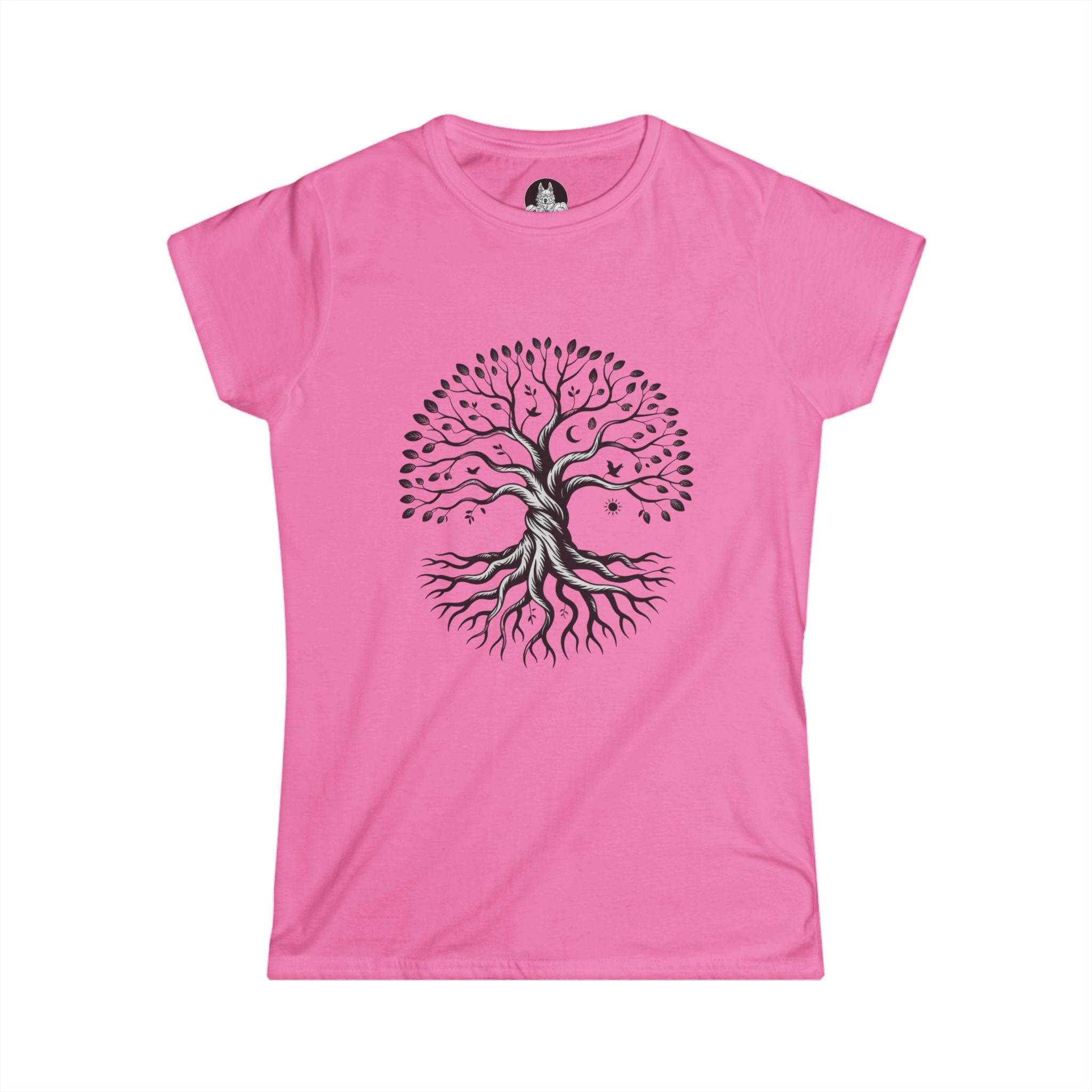 Tree of Life Illustration Tee | Roots and Branches Botanical Shirt