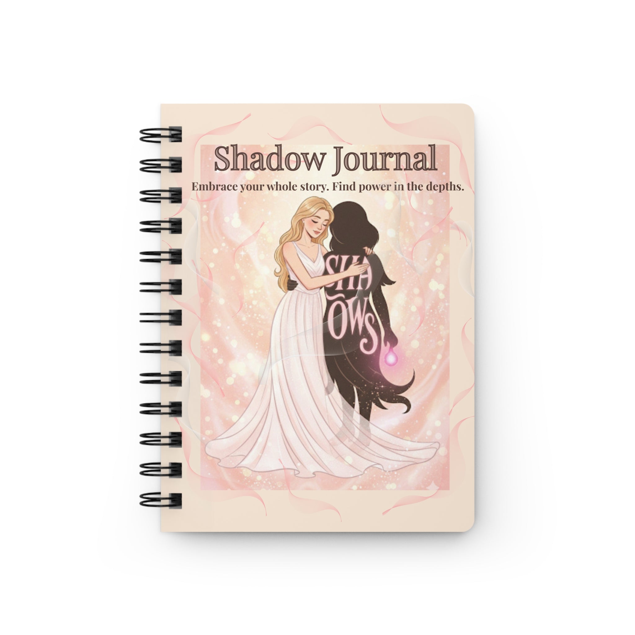 Shadow Journal Spiral Notebook — Embrace Your Whole Story, Aligned & Empowered Journal