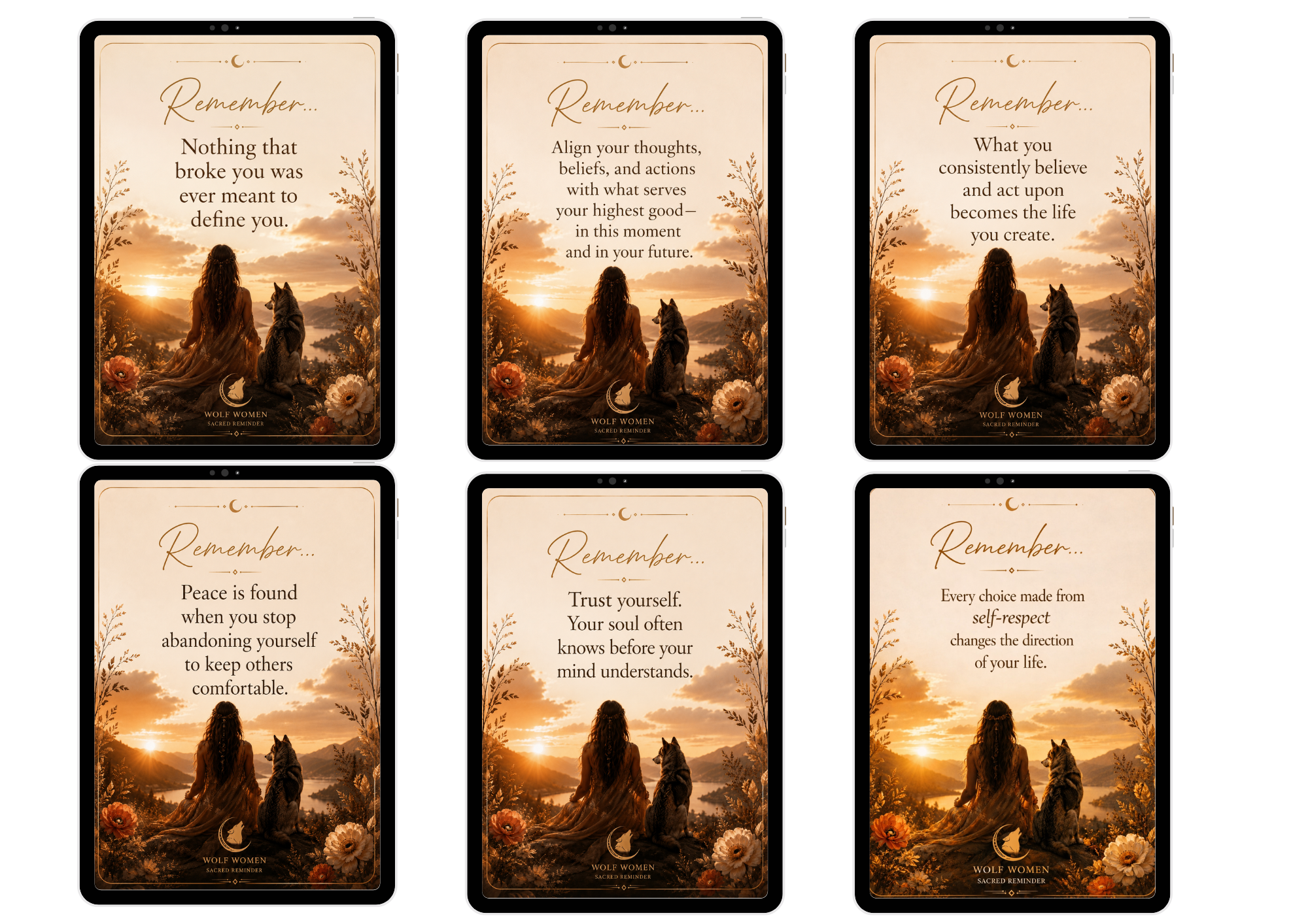30 Sacred Reminders for Returning to Yourself-Printable Mantra Deck