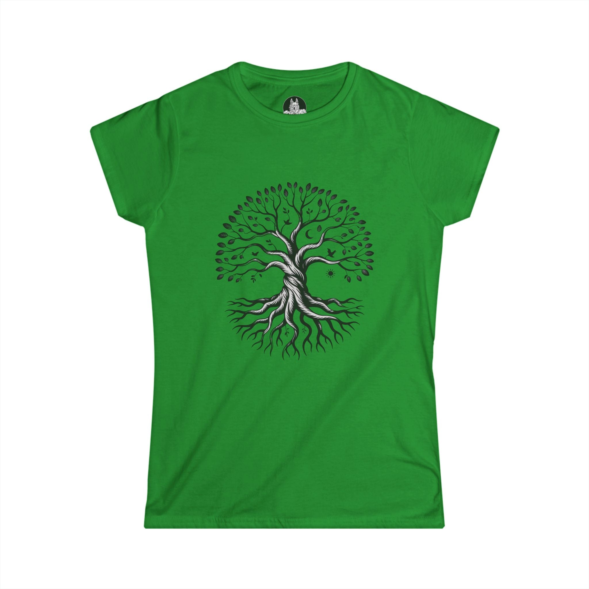 Tree of Life Illustration Tee | Roots and Branches Botanical Shirt