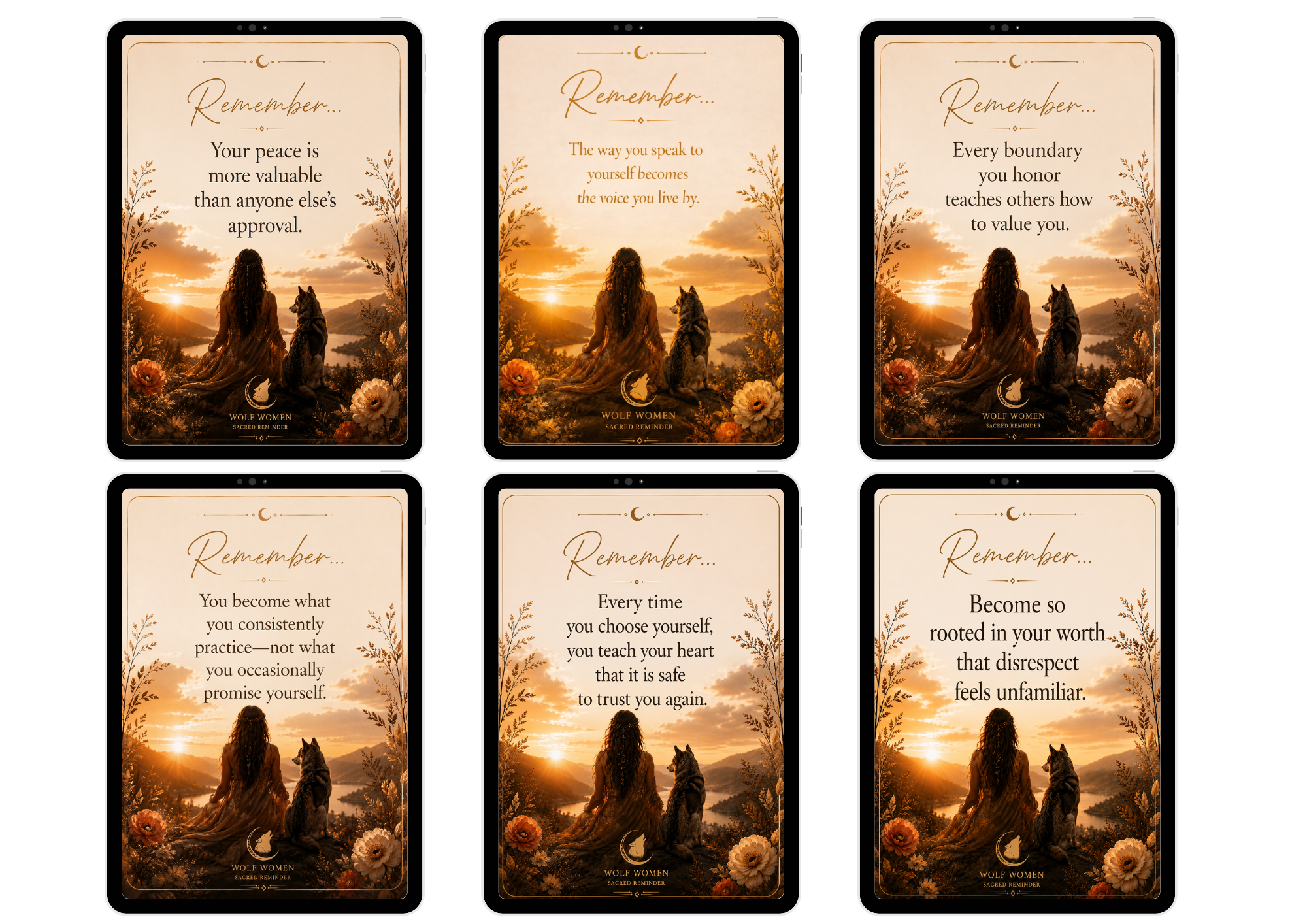30 Sacred Reminders for Returning to Yourself-Printable Mantra Deck