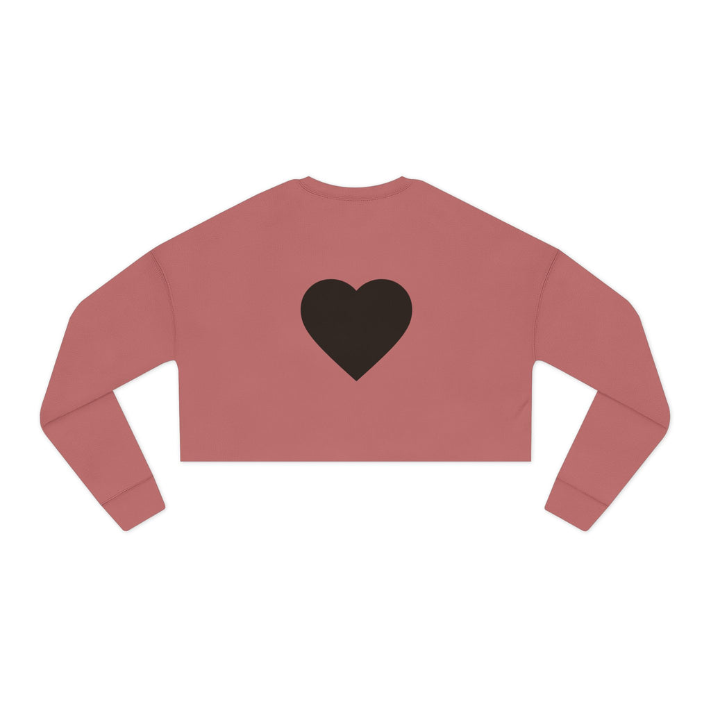 Love is Powerful Cropped Sweatshirt — Crop Top