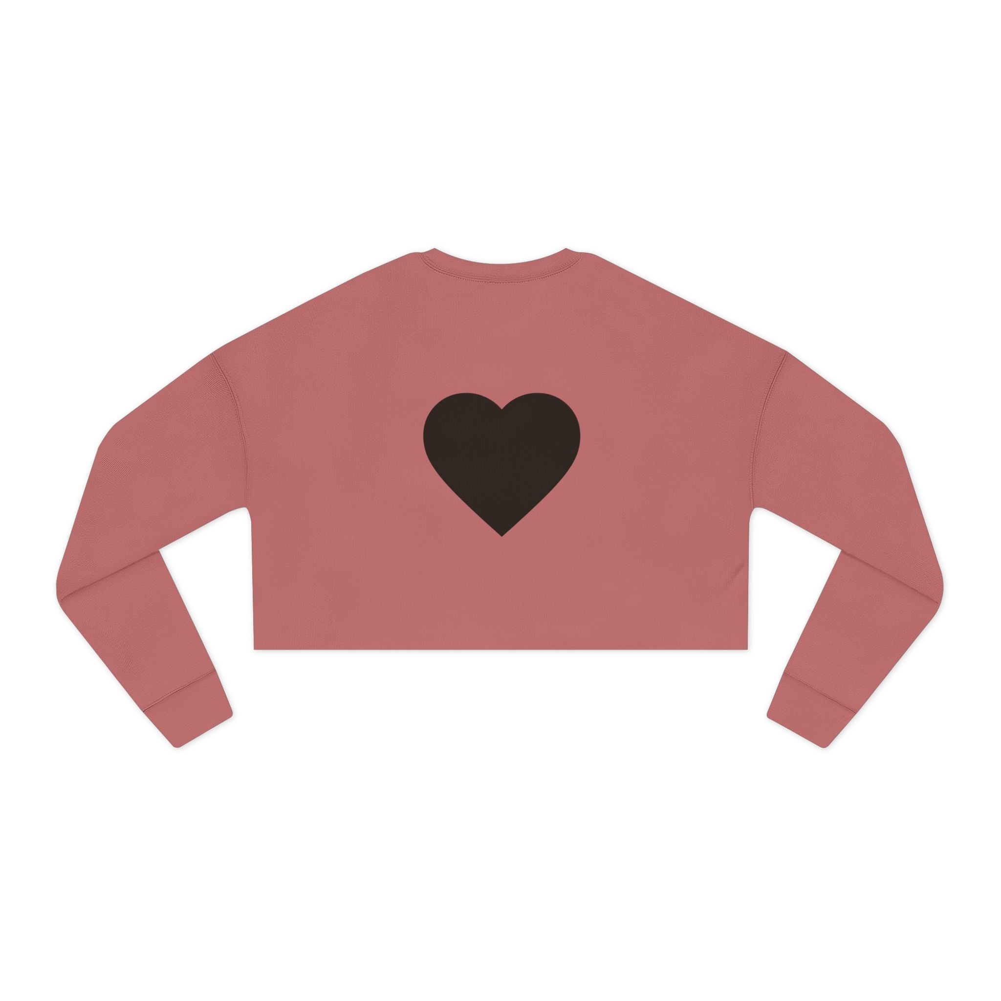 Love is Powerful Cropped Sweatshirt — Crop Top