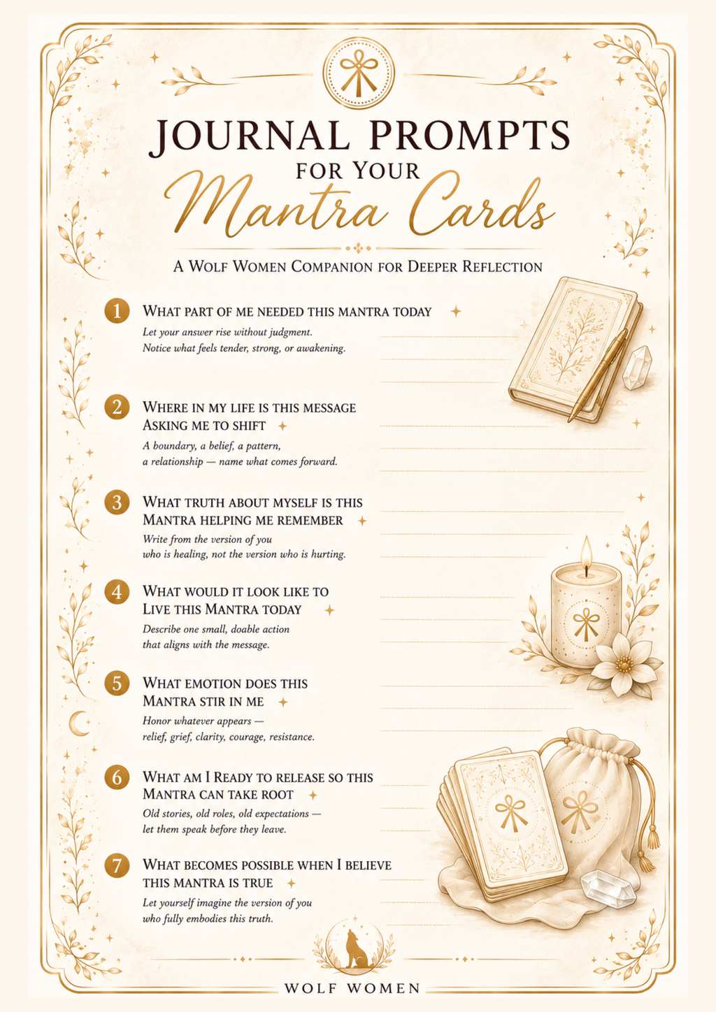 Self‑Worth After Heartbreak — 30 Printable Mantra Cards (Digital Download)