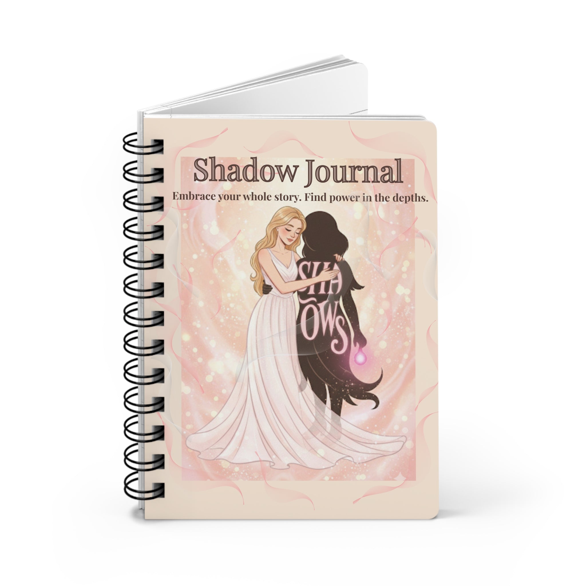 Shadow Journal Spiral Notebook — Embrace Your Whole Story, Aligned & Empowered Journal