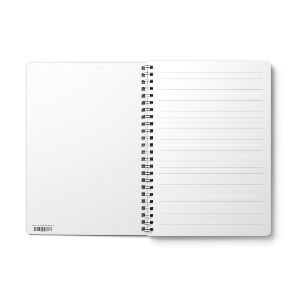 Kabbalah Gangster A5 Wirobound Notebook — "Rooted in Wisdom. Rising in Power." Journal