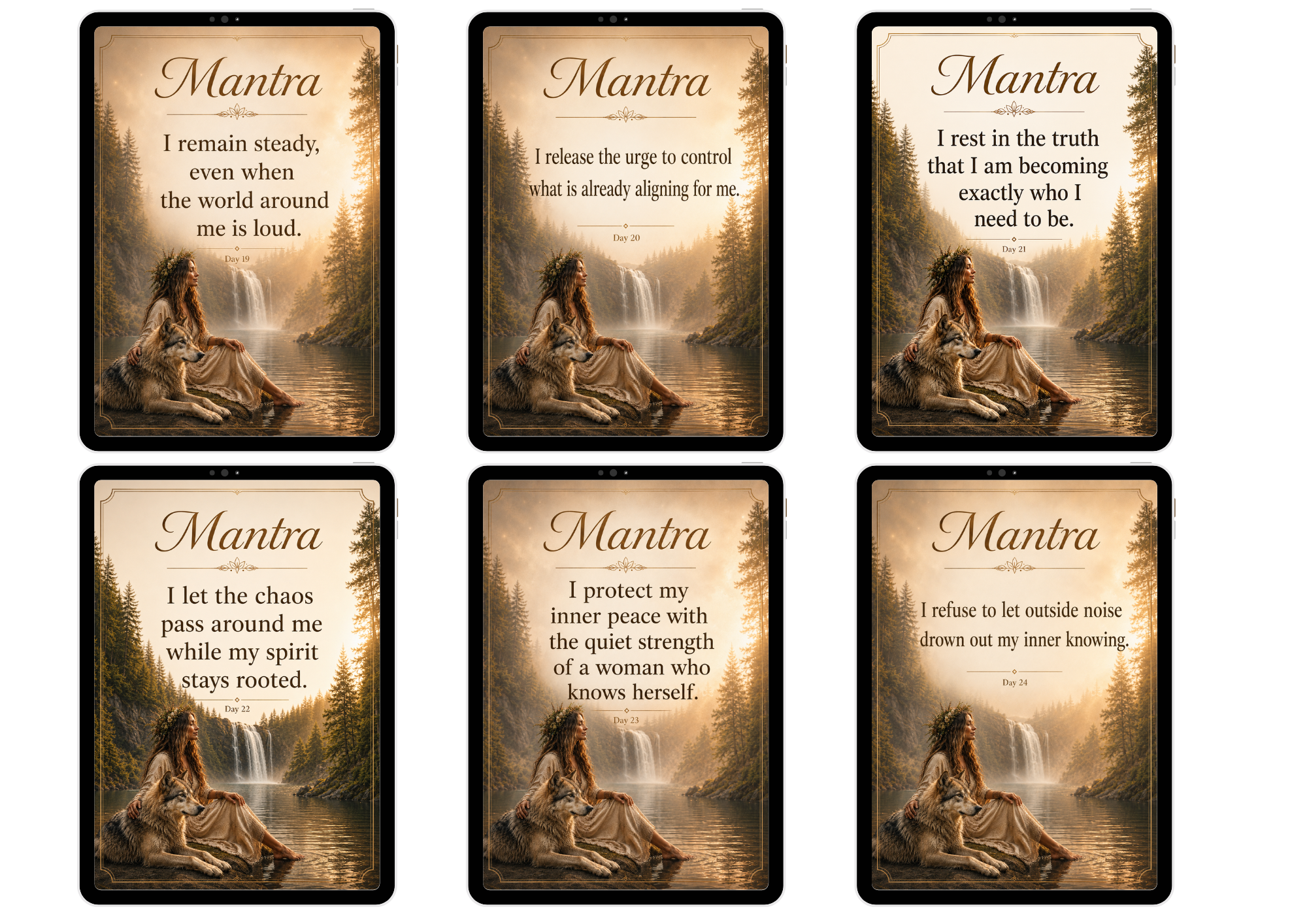 Sacred Quiet Certainty — 30‑Day Mantra Card Deck
