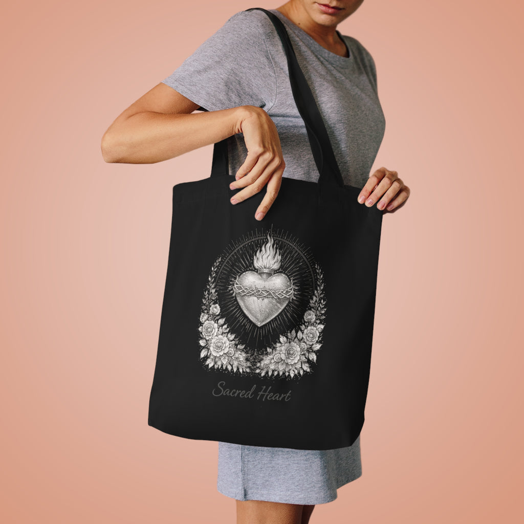 Sacred Heart Tote — Carry What Matters