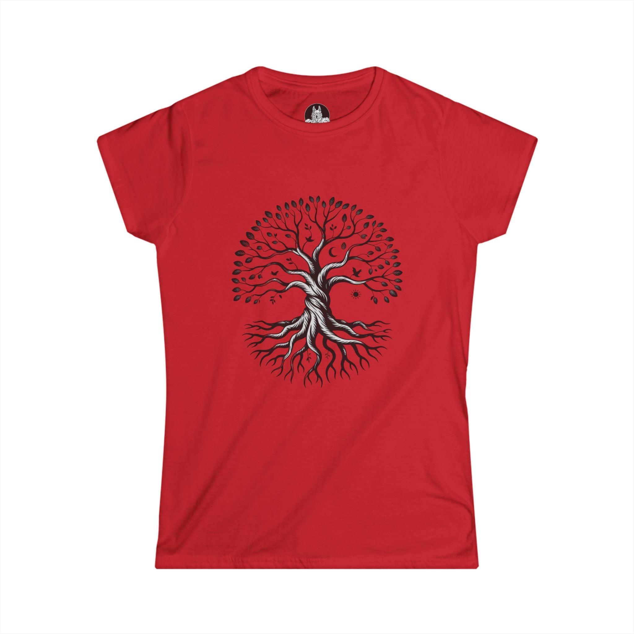 Tree of Life Illustration Tee | Roots and Branches Botanical Shirt