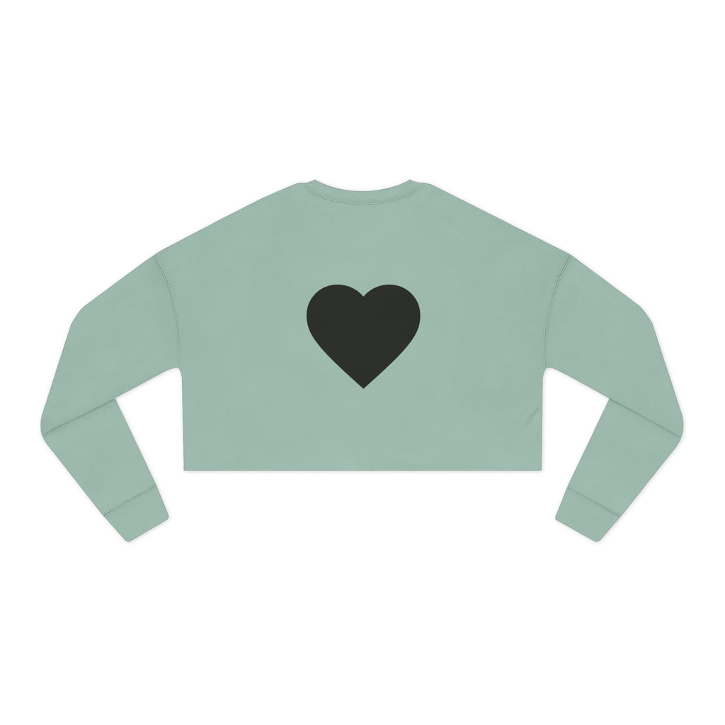 Love is Powerful Cropped Sweatshirt — Crop Top