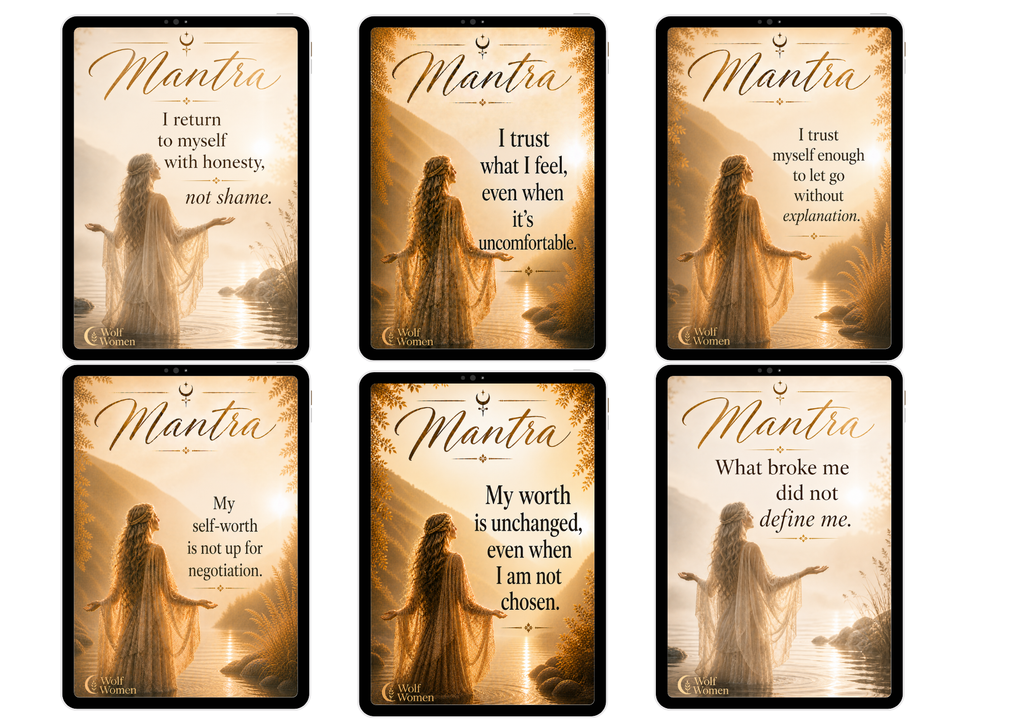 Self‑Worth After Heartbreak — 30 Printable Mantra Cards (Digital Download)