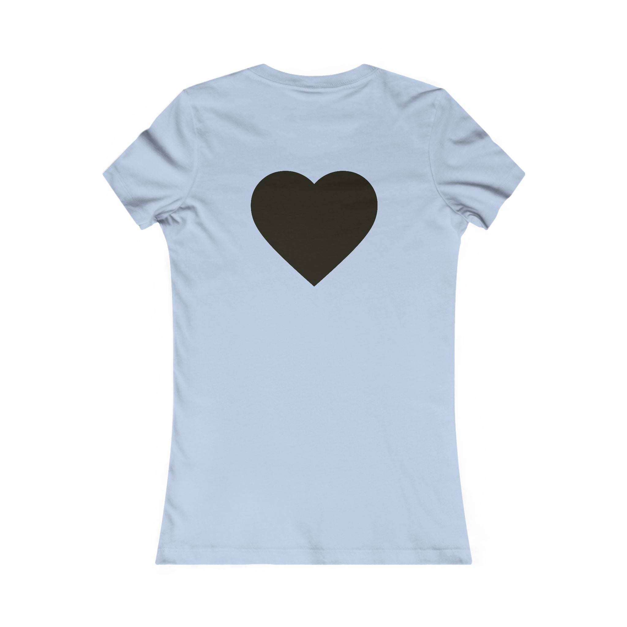 Love Is Powerful Women’s Tee — Vintage Floral Heart Graphic