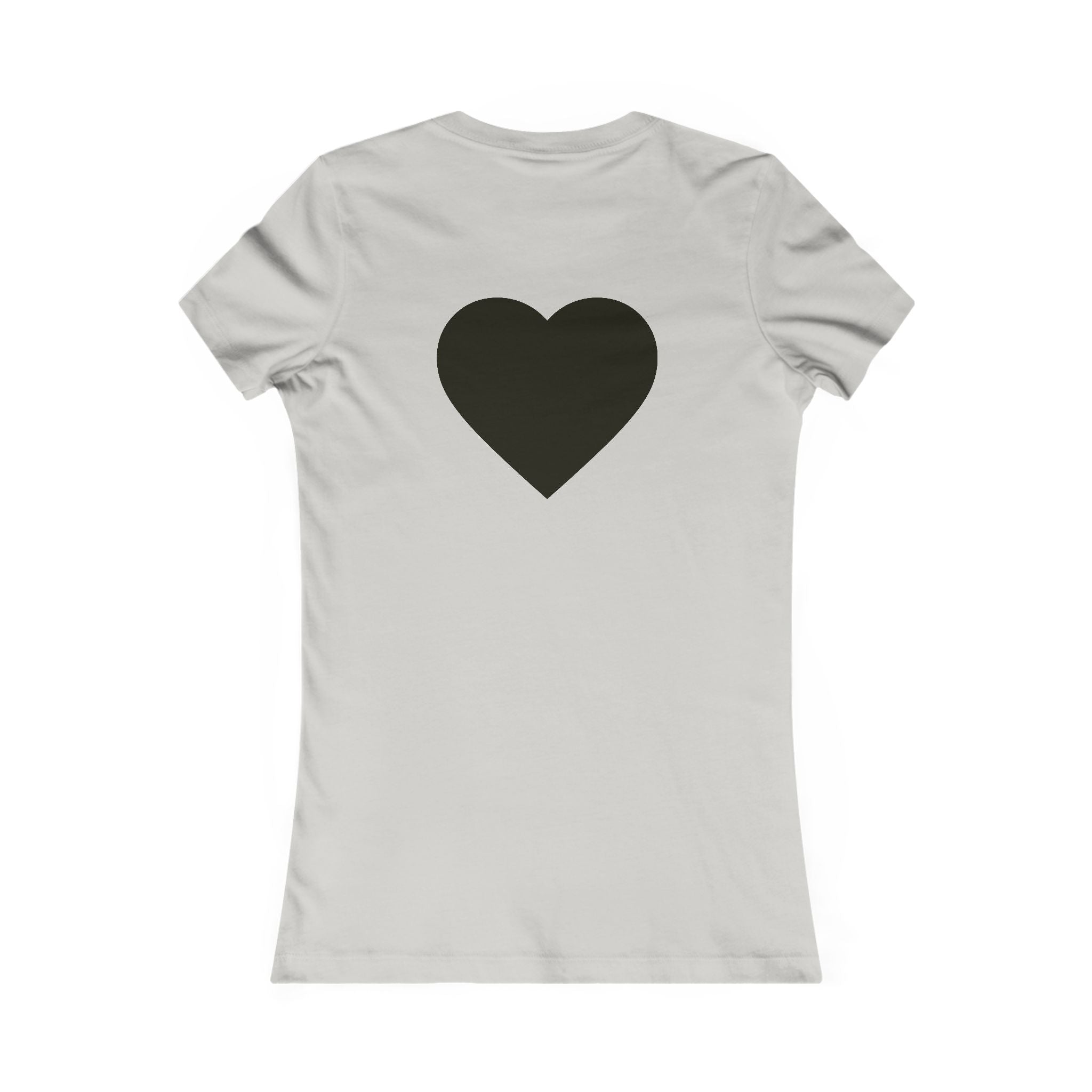Love Is Powerful Women’s Tee — Vintage Floral Heart Graphic