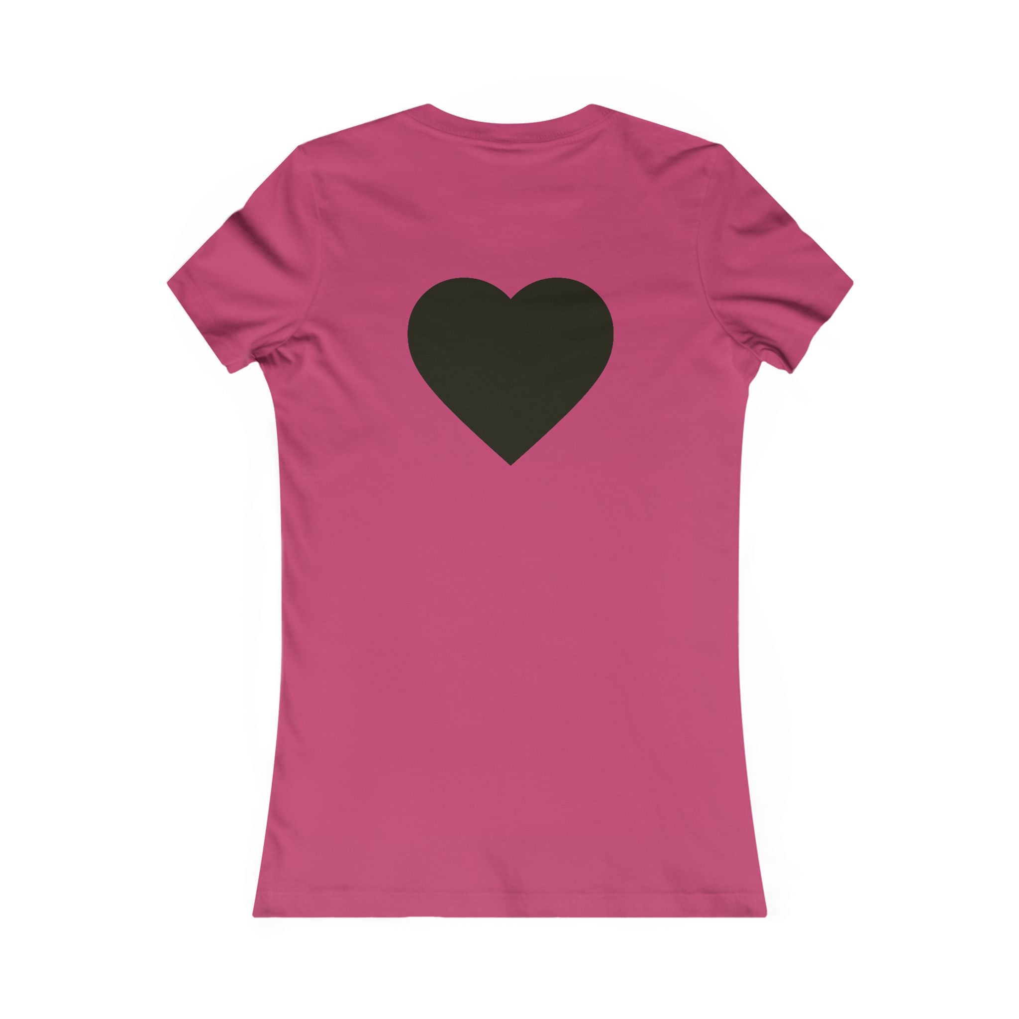 Love Is Powerful Women’s Tee — Vintage Floral Heart Graphic