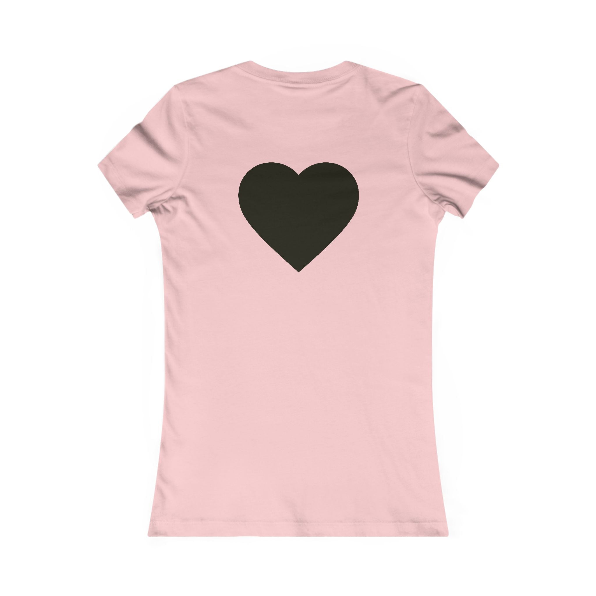 Love Is Powerful Women’s Tee — Vintage Floral Heart Graphic