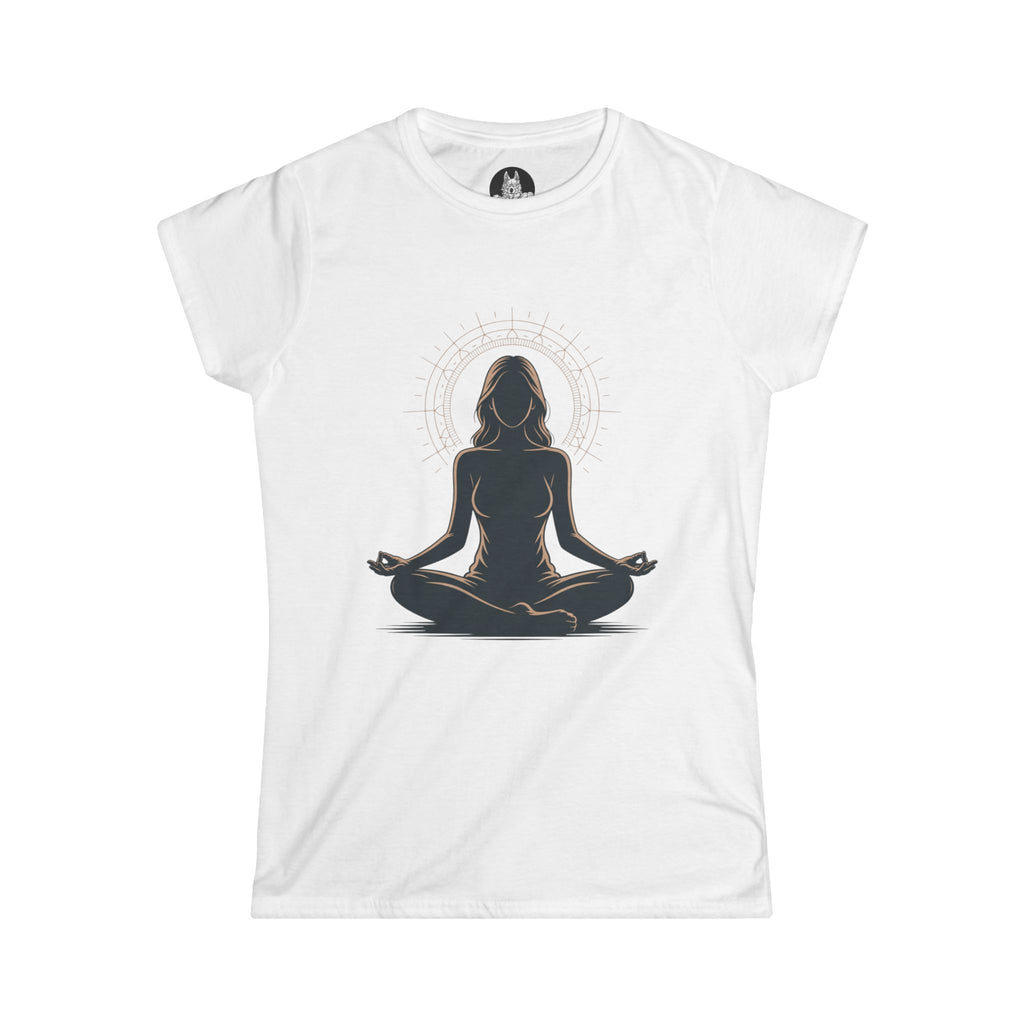 Yoga Tee — 'Stillness Is My Superpower' Women's Meditation T-Shirt