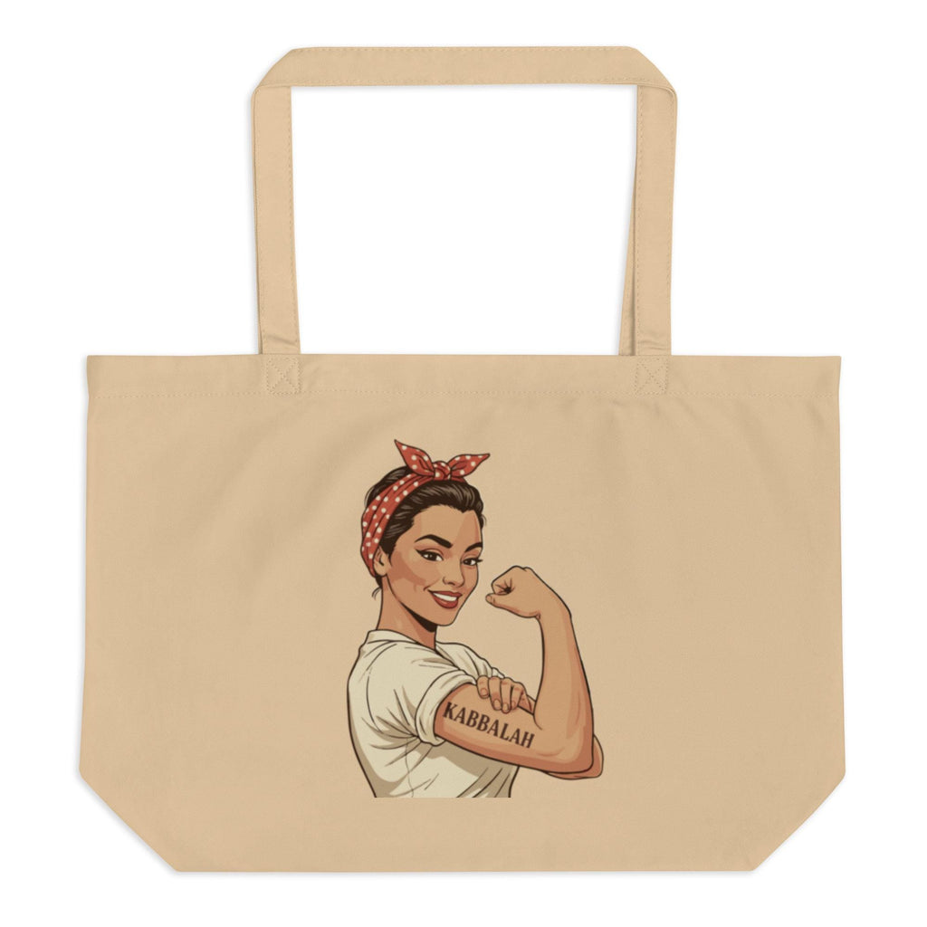 Large organic tote bag