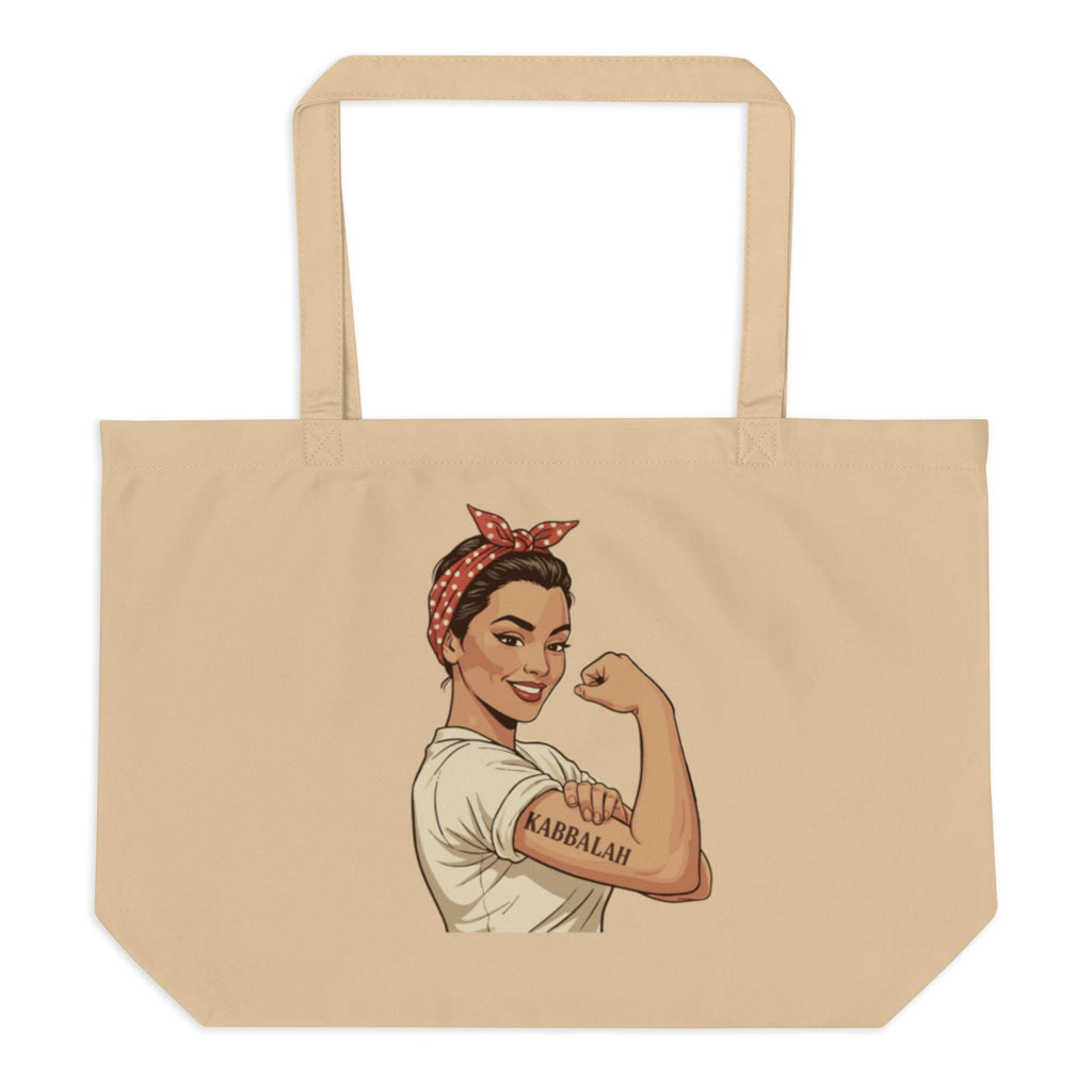 Large organic tote bag