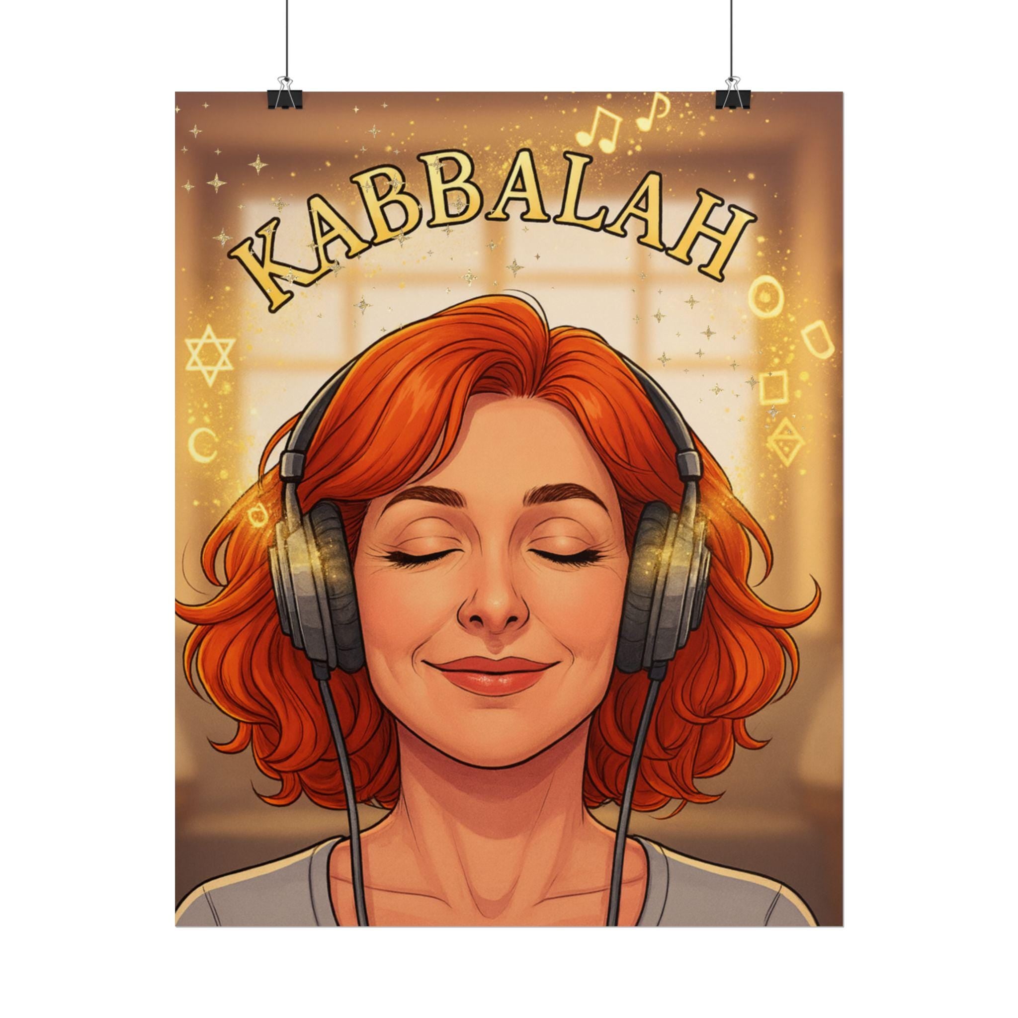 Blocking External Noise-Kabbalah Inspired Rolled Posters