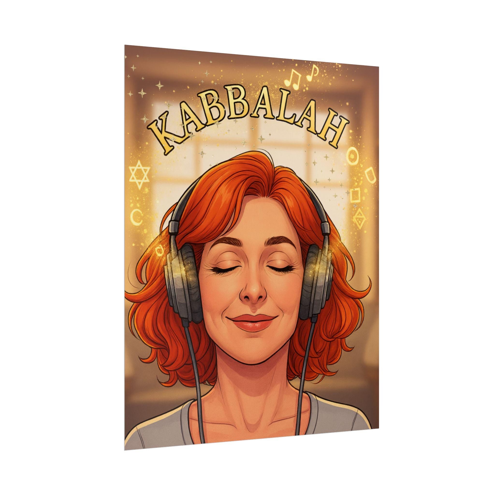 Blocking External Noise-Kabbalah Inspired Rolled Posters