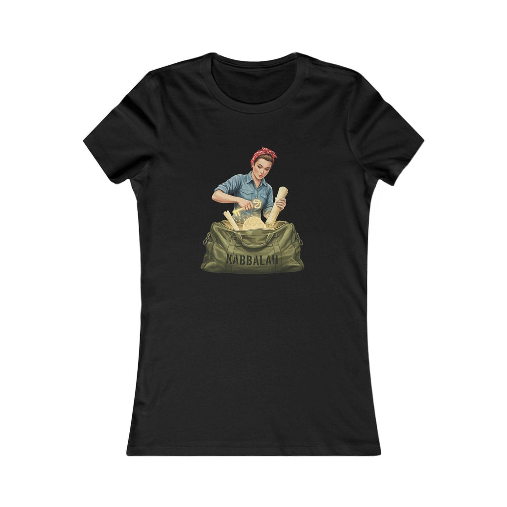 Rosie the Riveter Kabbalah Inspired Illustration Tee |Universal Strength
