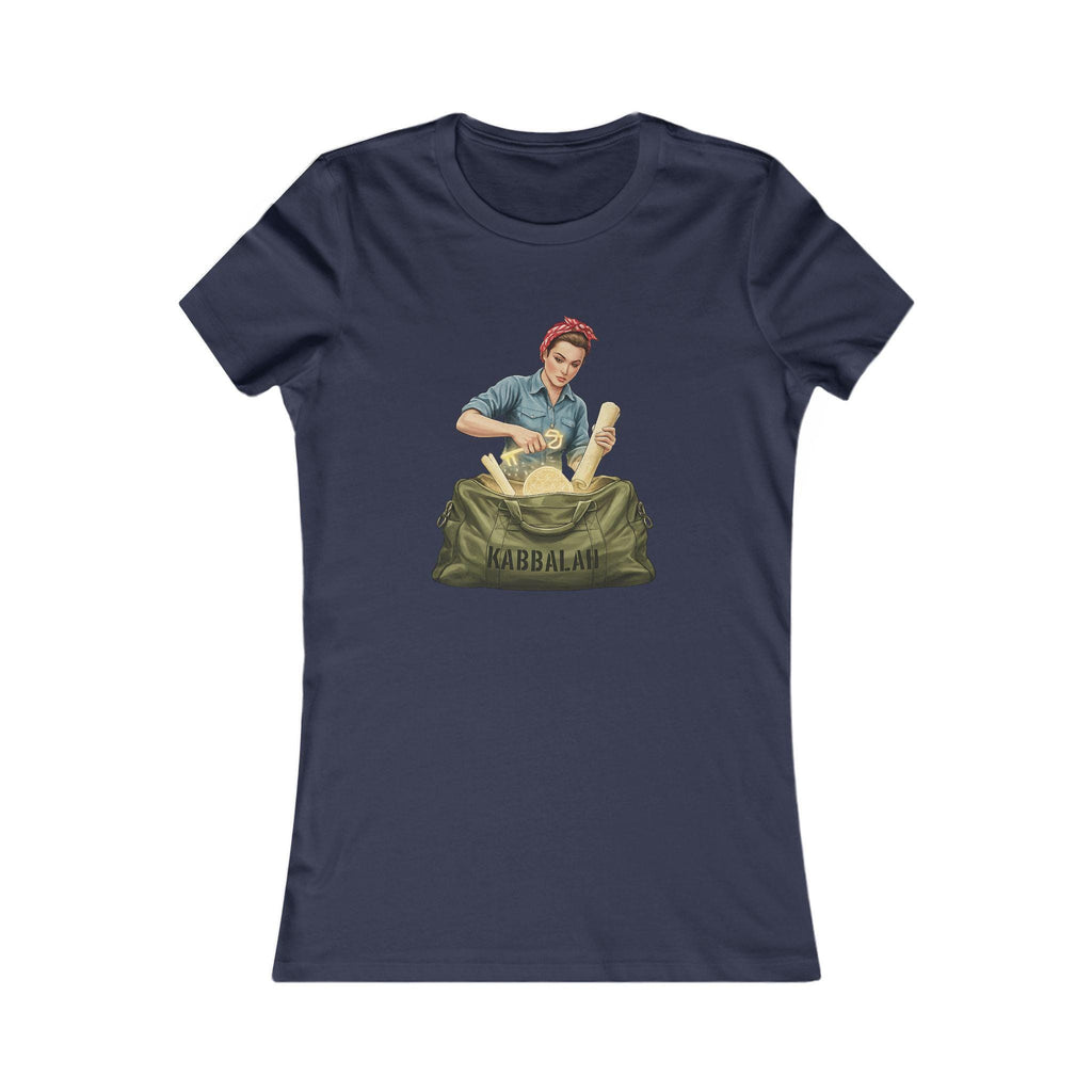 Rosie the Riveter Kabbalah Inspired Illustration Tee |Universal Strength