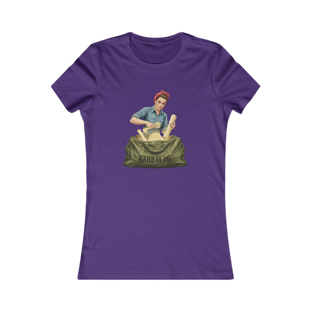 Rosie the Riveter Kabbalah Inspired Illustration Tee |Universal Strength