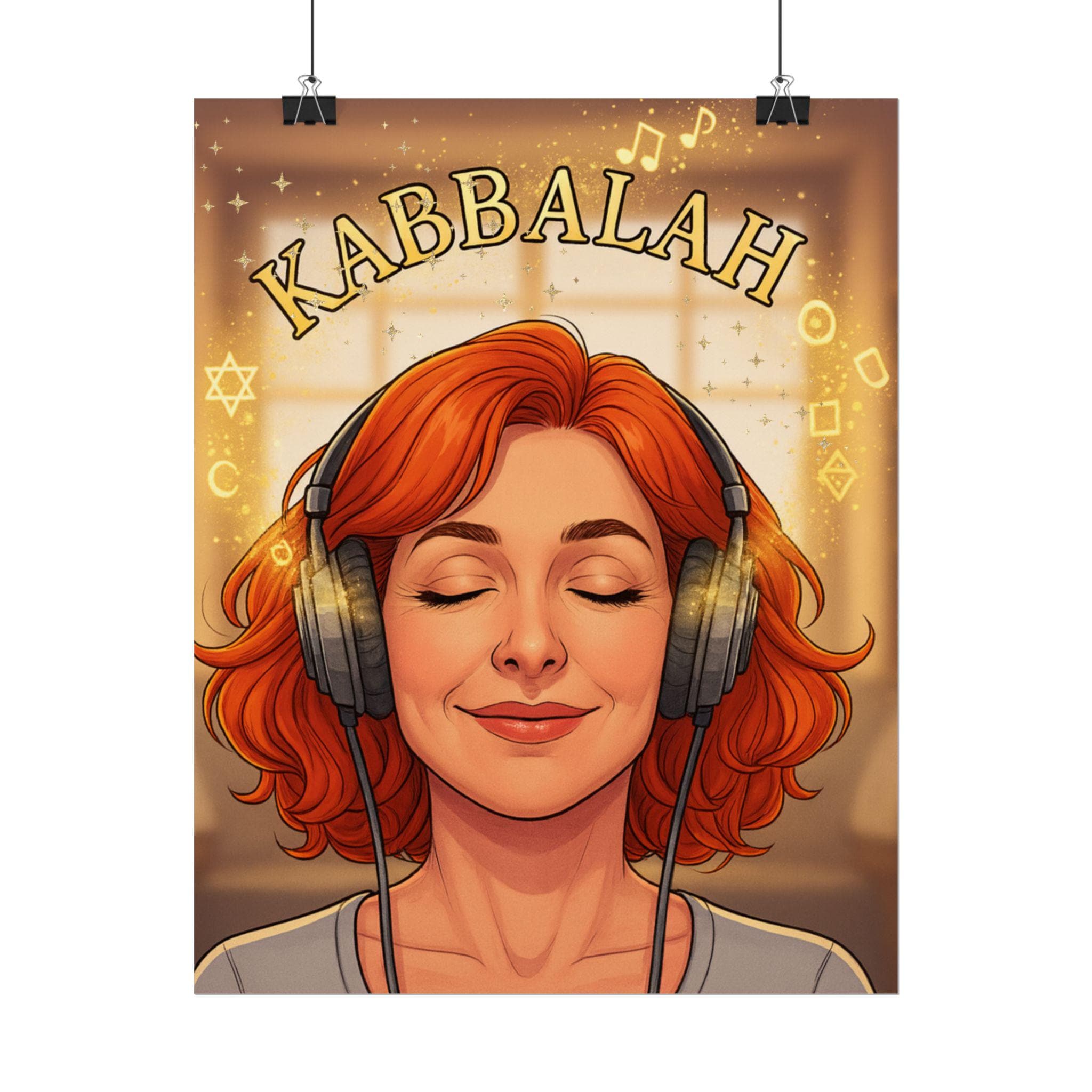 Blocking External Noise-Kabbalah Inspired Rolled Posters