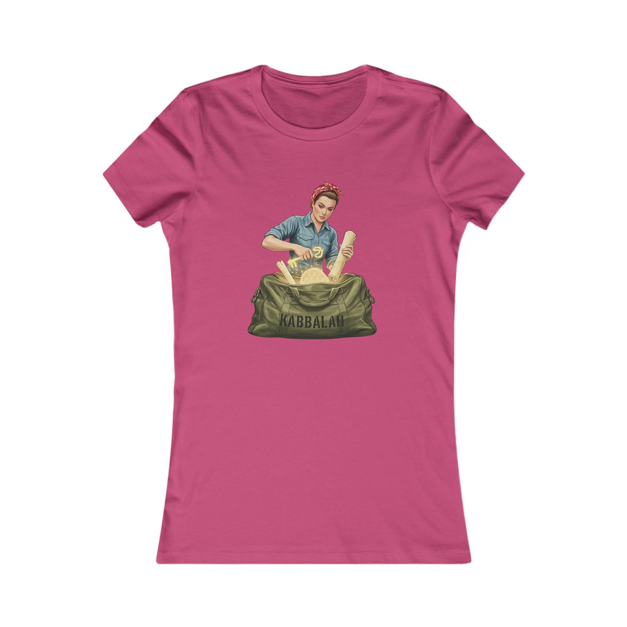 Rosie the Riveter Kabbalah Inspired Illustration Tee |Universal Strength