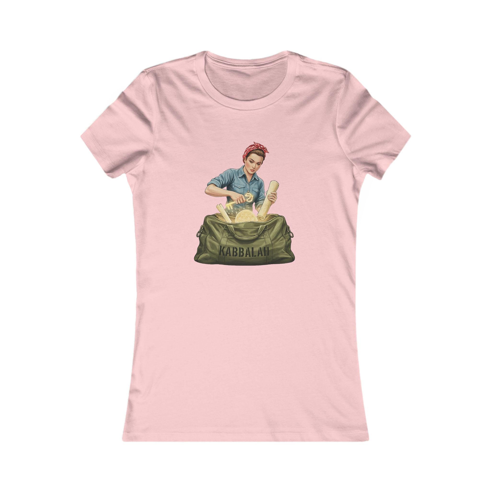 Rosie the Riveter Kabbalah Inspired Illustration Tee |Universal Strength