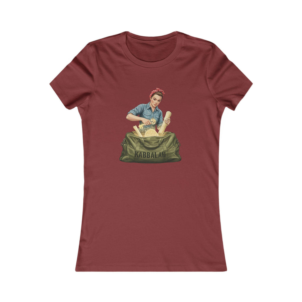 Rosie the Riveter Kabbalah Inspired Illustration Tee |Universal Strength